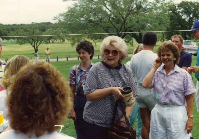 (115) 1990 Reunion: Janice Young, Ruth Ann, Brenda Durant.
