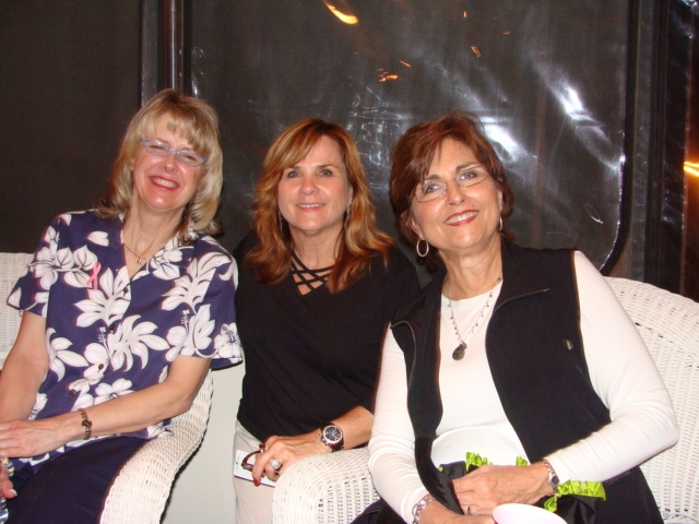 Cheerleaders: Wendy (Pickens) Cone, Dixie (Souder) Marshall and Judy (Glasgow) Hatfield.