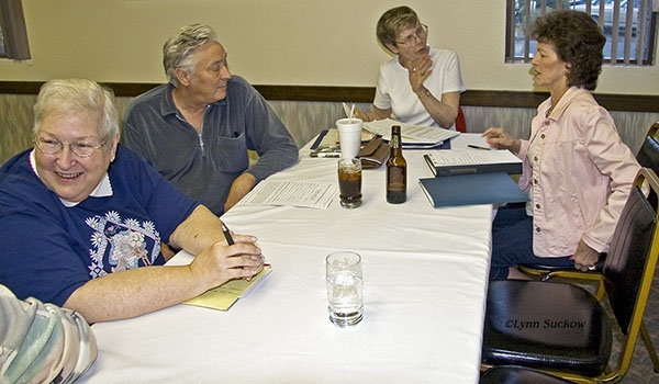 Nora Jane (Wilson) Bennett, Butch Bosley, Ann Ray, and Pat (Herring) Lucarelli