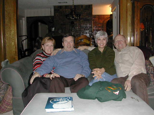 Bill Medford left the HEB schools during the 8th grade, but keeps in touch with David and Beverly Watson.