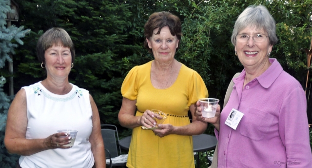 Beatrice (Beard) Groom, Diane (Hiller) Norquist, and Susan Baker