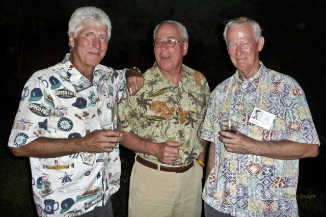 Jerry Klundt, Bob Baker, and Pete King.