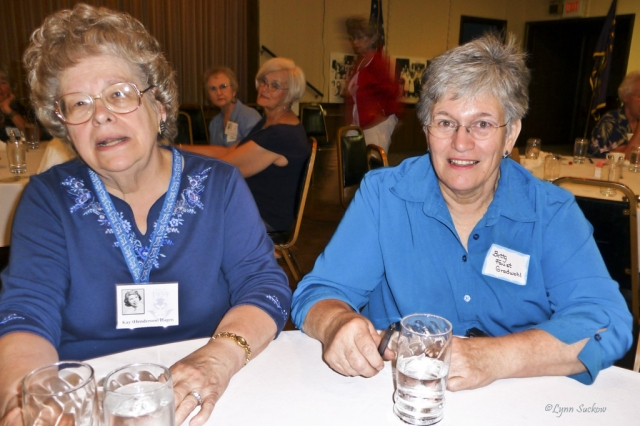 Kay (Henderson) Hagen and Betty (Faust) Gradwohl