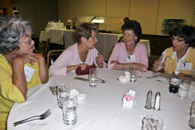Judy (Francis) Kopta, Sharon (Weathers)Clements, Pat (Herring) Lucarelli, Elaine (Logan) Knapp