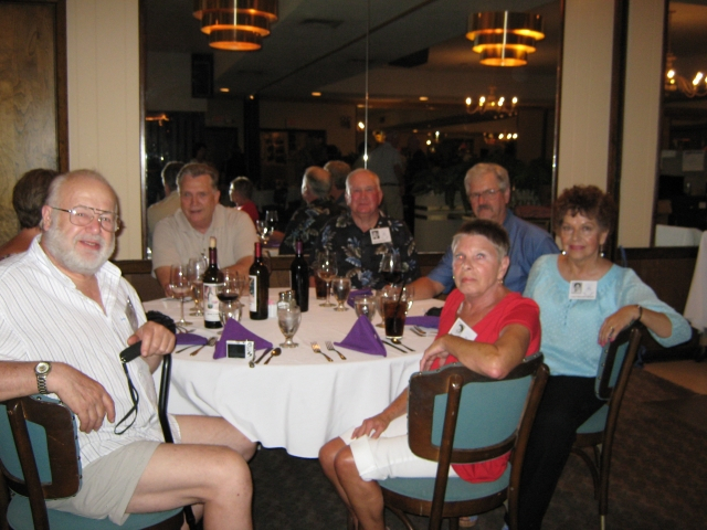 Merle Campbell, Gary Norquist, Chuck
Wickizer, Jerry & Carol (Mercado) Toombs, Bonnie (Phares) Wickizer