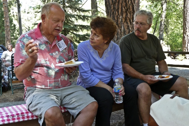 Bob Bruhjell, Carol (Mercardo) & Jerry Toombs