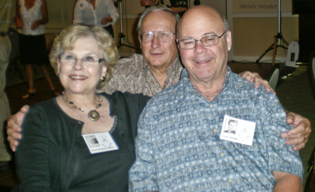 Karen (Poulsen) and John Arbini with Gary Snyder