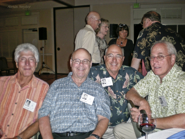 Jerry Klundt, Gary Snyder, Bob Adams, and Bob Baker