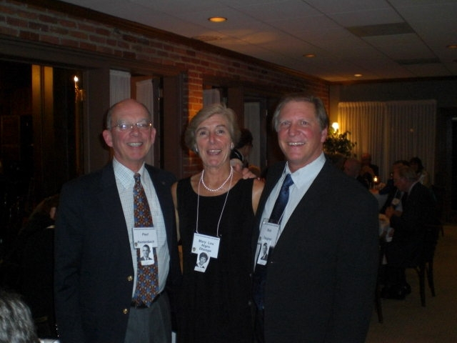 Class officers--Paul Rentenbach, Mary Lou Nigro and Bob Taugner