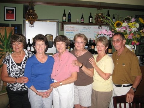 Shirley Gwinn, Pat Lucarelli, Elaine Knapp, Rosemary Lee, Sharon Clements, Buddy Heimbigner