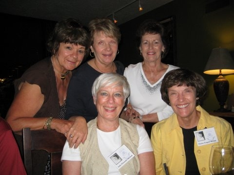 Shirley Weathers Gwinn, Sharon Weathers Clements, Pat Herring Lucarelli, Judy Durand Chermak, Elaine Logan Knapp