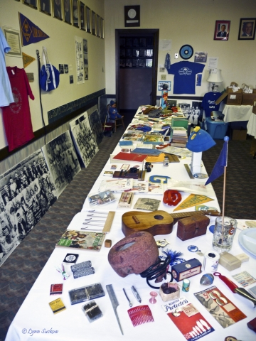 View 5 of the memorabilia room at the Elks.
