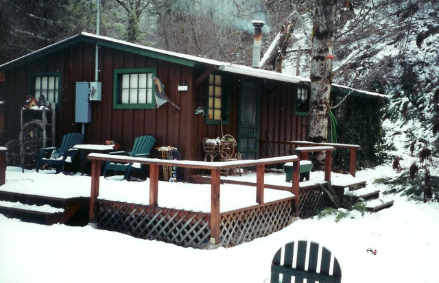 Judy (Francis) & John Koptas Cabin up Mill Creek in the Blue Mountains