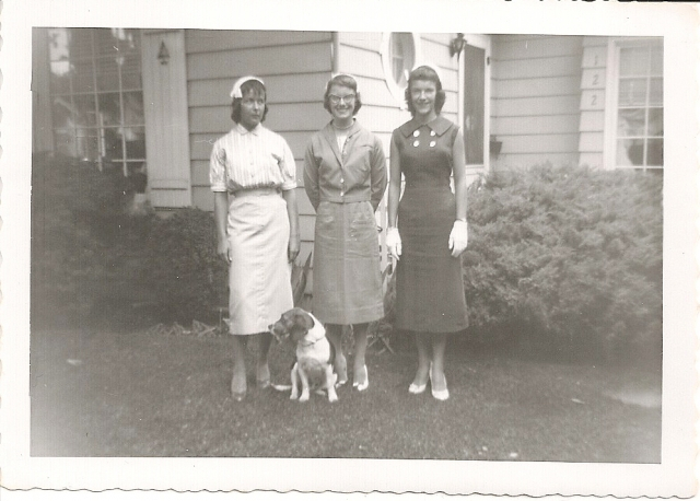Polly Landt, Judy Durand, and Elaine Logan