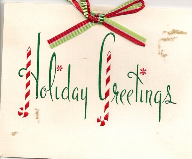Holiday Greeting from Captain Darlene Hanley