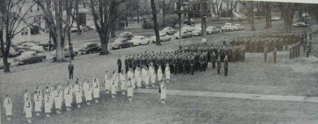 Sponsors & ROTC on Palouse Street Side of Wa-Hi