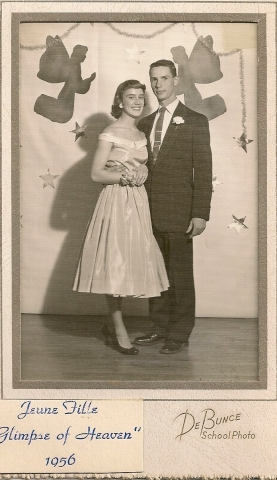 Jeune Fille 1956 Judy Durand and Gene Teal