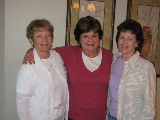 Sharon Clements, Shirley Gwinn, Pat Lucarelli - Feb. 2008
