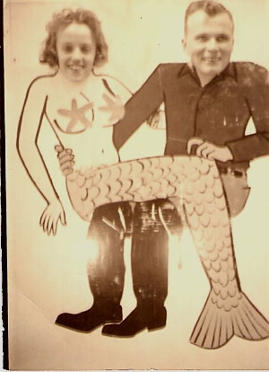 Curtis & Nancy Melhus at the Puyallup, WA Fair 1961