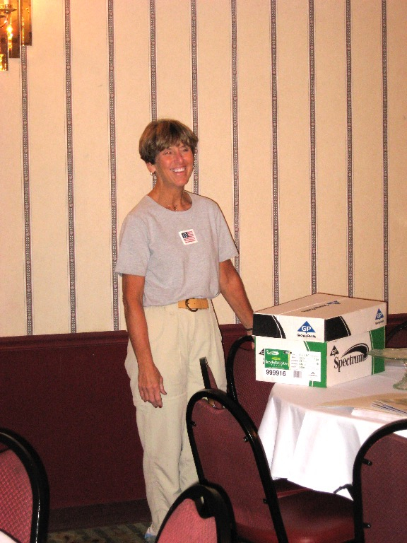 Patty Geller Decorating the Room