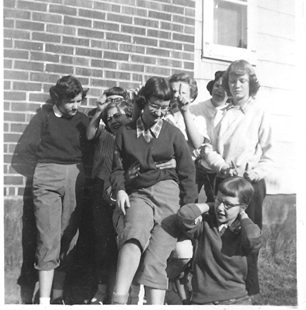 Stephanie Eubanks, Grace Ewing, Beatrice Beard, Mary Dee Baker, Joan Meadowcroft, Linda Roberts, Marie Cote