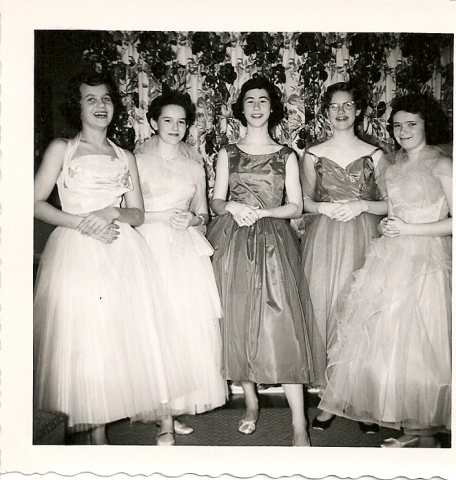 Rainbow Girls Lynden Ikstrom, ?, Sandra Dunham, Shan Beck, Sharon Weathers