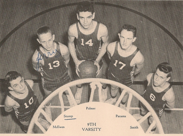 Pioneer Basketball Starters 55-56
