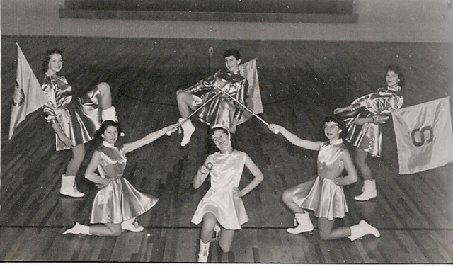 Garrison Majorettes and Flag Swingers