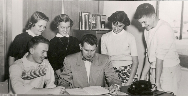 Garrison Student Officers 55-56
