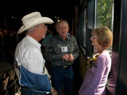 Greg Spann, Lee Garland and Pat Little at the Brunch