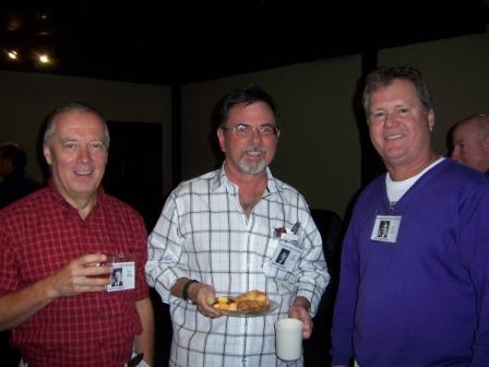 Jimmy Hoppers, Bobby Henderson and Rob Watlington at the Brunch