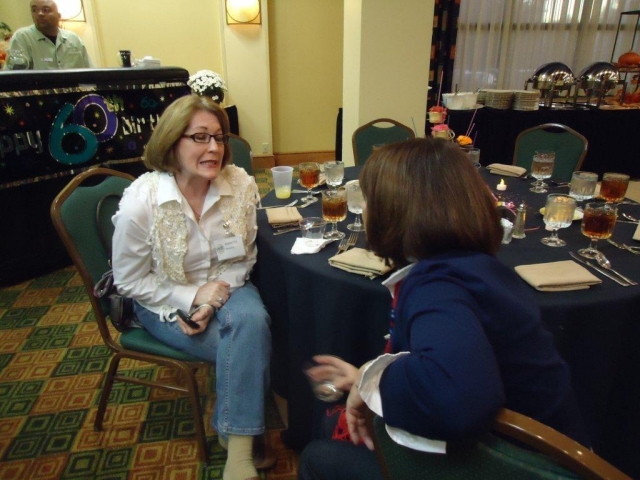 Jeanette Waldrop and Jill Walker Miller at the Dinner