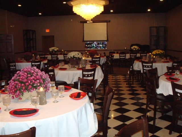 The Brunch table decorations