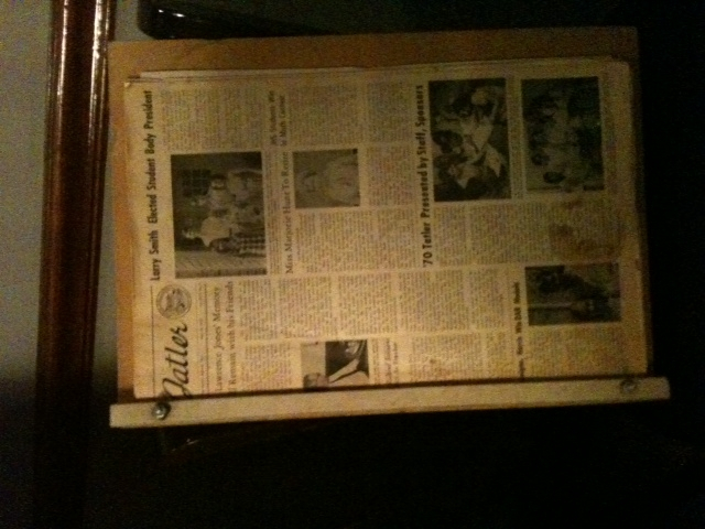 Old Tatlers that Mitch Carter brought to the Brunch