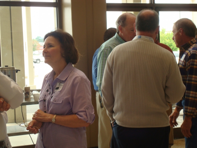 Belinda McEwen Mays, Dan Breen, Steve Smith, Joe Clements at the Brunch