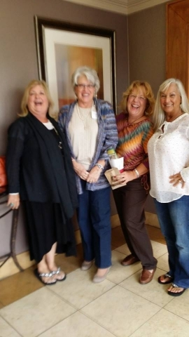 2nd Place Scavenger Hunt Team - Betty Butler Roe, Connie Ballard Duncan, Suzannah Finley Yanessa and Faye Barger Heidelberg