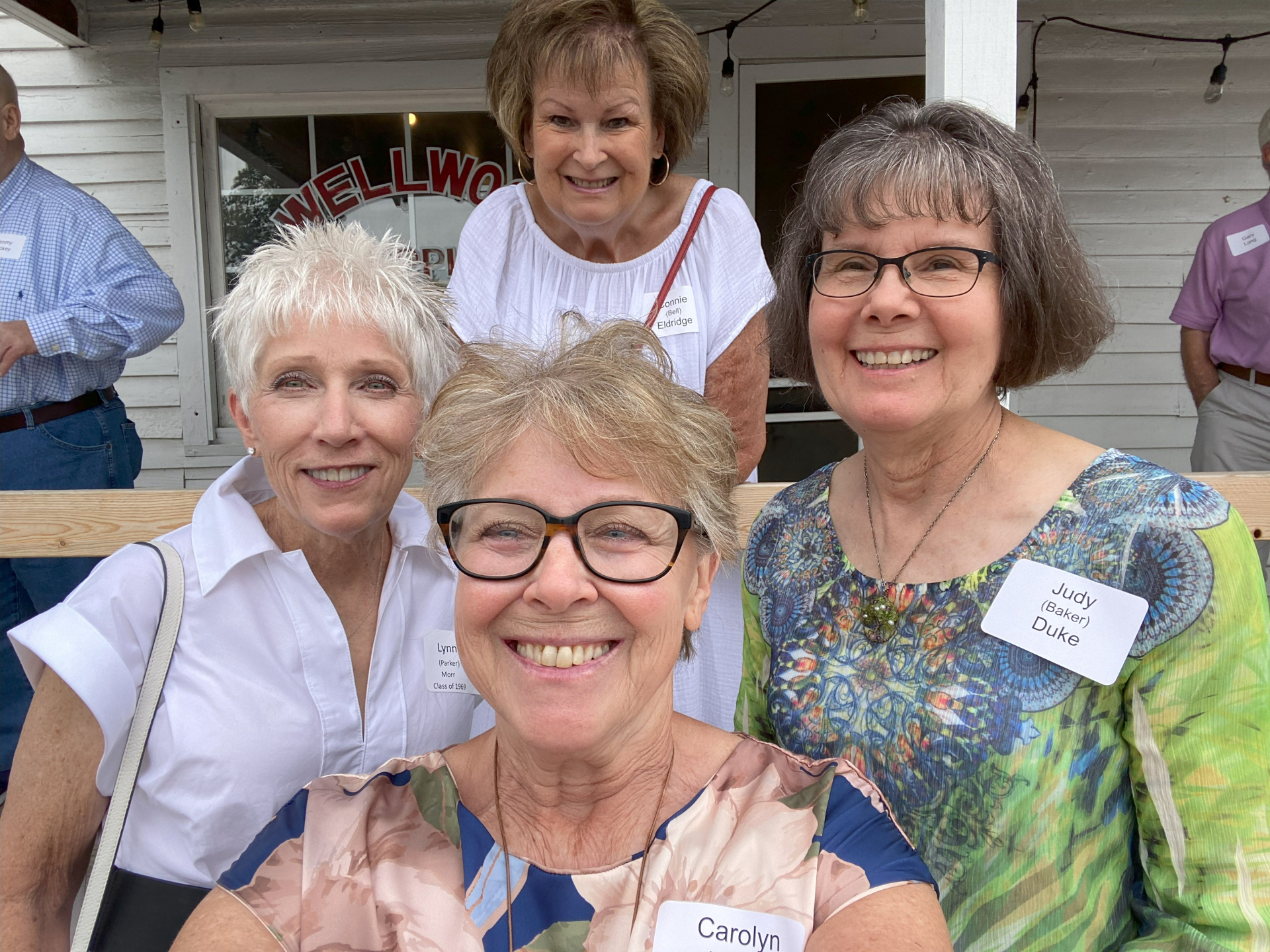 Saturday Brunch - Carolyn House Fohl, Lynn Parker Morr, Connie Bell Eldridge and Judy Baker Duke