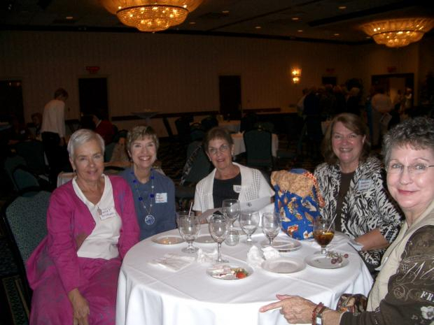Janet Graham, Judy Anderson Thomason, Sharon Becker Miller, Barb Elder Bellizzi, Bev Lewis