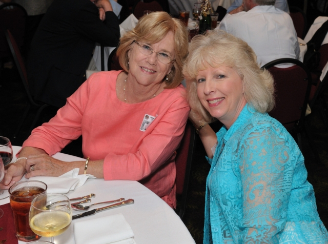 Linda Barnett Scoggins & Carol Eubanks (Mrs. Reed)