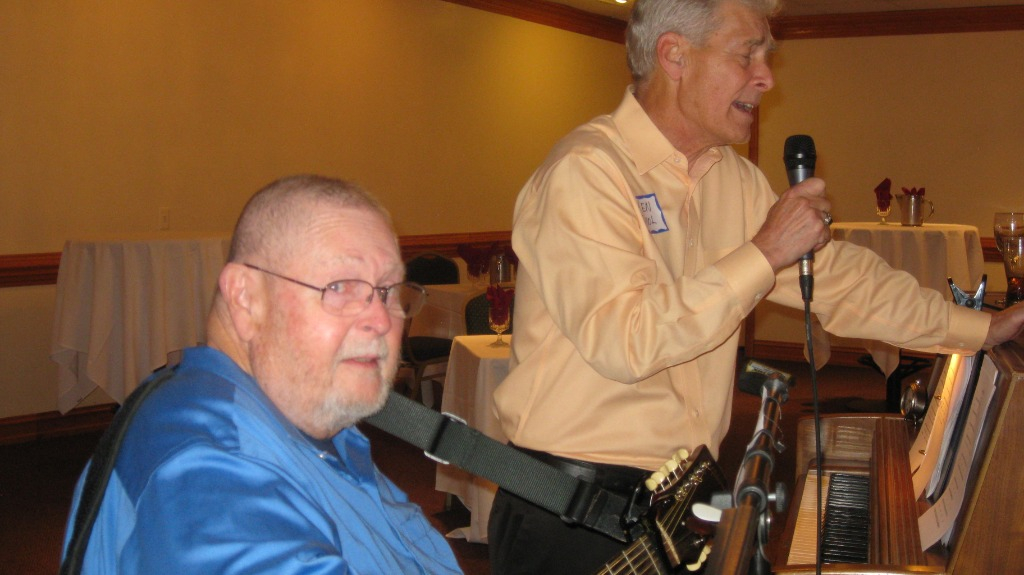 John Swazey and Ken Pool at our 55th Reunion