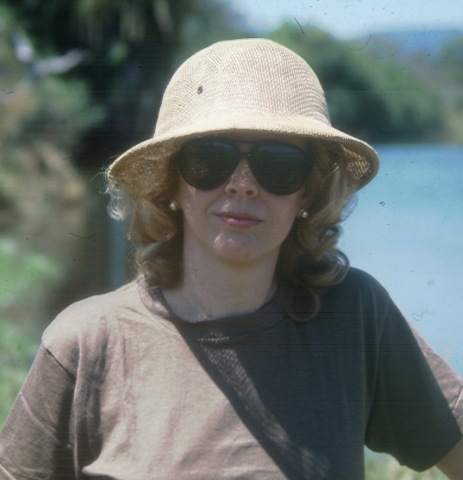 Patti Ball Blakemore on Safari 80s.