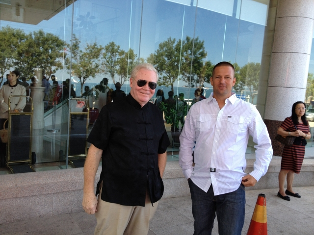 Bob Green @ wedding in Yantai, China