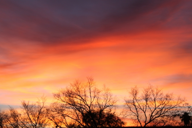 A sunset in Arizona, from Ralph Clark