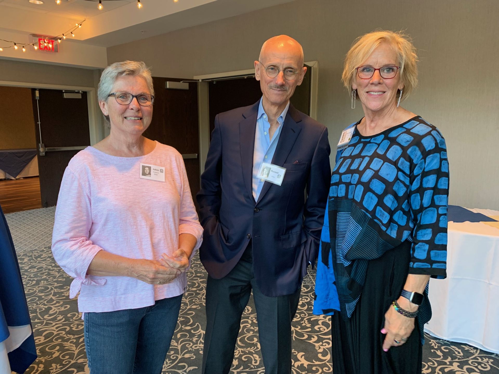 JoAnn (Freeborn) Zirbel, Russ Potts, Marianne (Frisbey) Appell