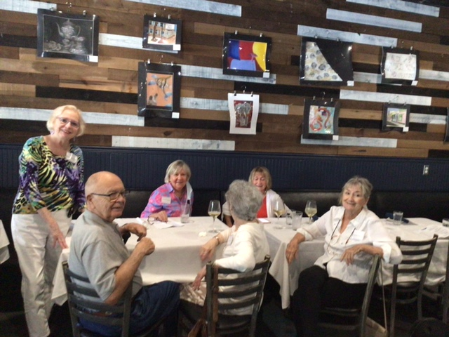 Angela (Pruitt) Clark, Ed Cooper,Jill Dahlberg, Lee ( Peggy Huie) Piron, Lyn Bergen, Janis (Frith) Flowers
