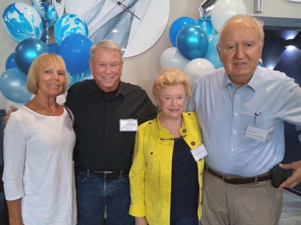 Jane Gunnin, Jim Gunning, Gwen (Arwood) Malcom, Ed Malcom