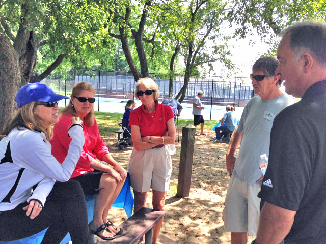 Heidi Nickerson, Maryanne Wuerthner, Diane Holland, Dave Jefferson, and Eric Joosten