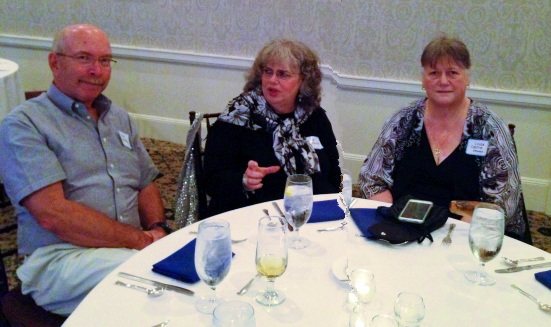 Paul Buckley, Sue Dickman, and Linda Castle