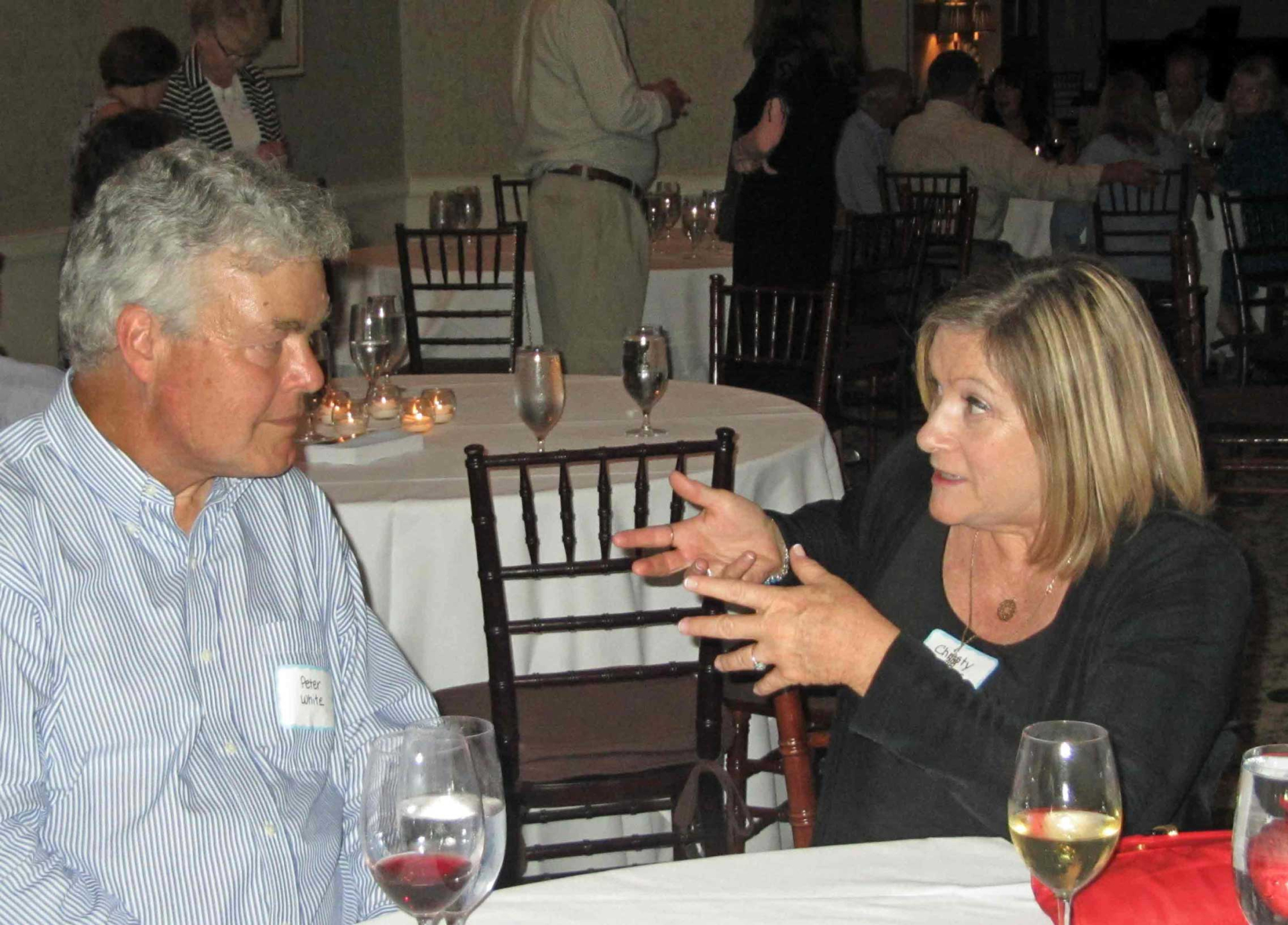 Peter White and Christy Rodgers