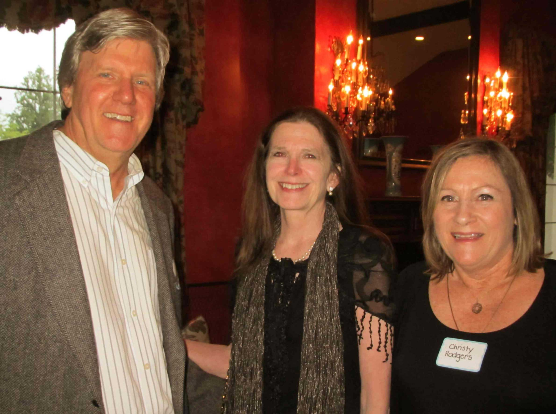 John van den Heuvel, Jo Ann Schoepf, and Christy Rodgers
